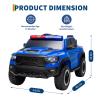 12V Ride On Car for Kids, Licensed RAM Remote Control Toddler Truck, Electric Pickup Truck Car w/Parental Control, Truck Bed Storage, LED Lights & Music view 4