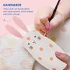 TOYANDONA Russian Nesting Dolls - 4pcs Stacking Wooden Matryoshka Dolls Rabbit Bunny Nesting Easter Eggs Toys for Easter Party Home Decoration view 4