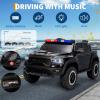 12V Ride On Car for Kids, Licensed RAM Remote Control Toddler Truck, Electric Pickup Truck Car w/Parental Control, Truck Bed Storage, LED Lights & Music view 2