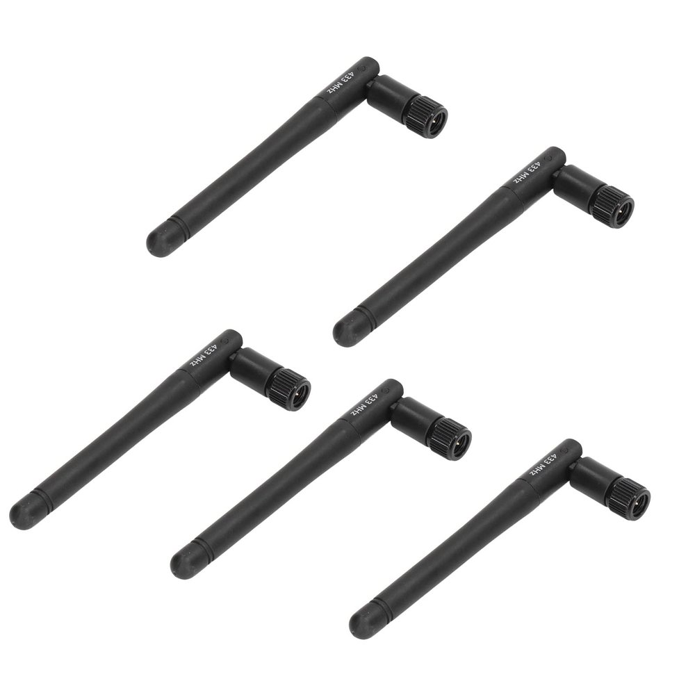 Aumotop High Gain Foldable Omnidirectional Antenna for Wireless Transmission System, Portable SMA Male Signal Antenna for Drone, 5PCS