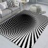 3D Hole Rug - 2026 New Optical Illusion Rug Hole, Dog Gets Scared of 3D Carpet, Rug That Looks Like a Hole, Funny 3D Carpet to Prank, Test & Play with Your Dog or Cat (35-(19.68 * 31.49in)) view 1