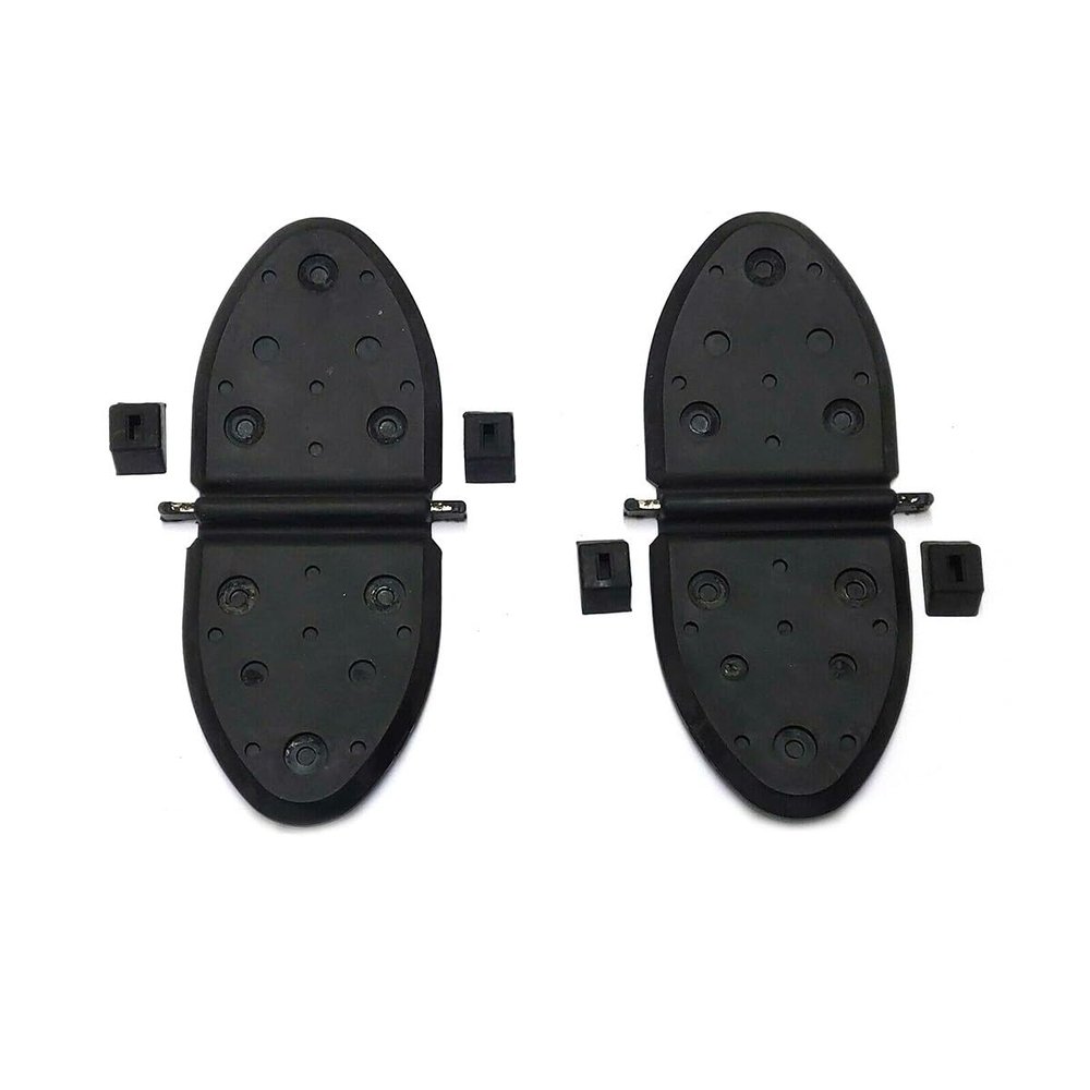 FFIPYURC Compatible Pair of Exhaust Flappers Water Shutter Assembly for Stern Drive Models 43-81L 807166A1