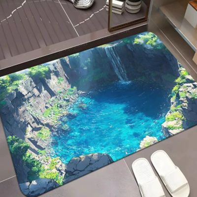 3D Hole Rug - 2026 New Optical Illusion Rug Hole, Dog Gets Scared of 3D Carpet, Rug That Looks Like a Hole, Funny 3D Carpet to Prank, Test & Play with Your Dog or Cat (28-(15.75 * 23.62in))