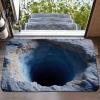 3D Hole Rug - 2026 New Optical Illusion Rug Hole, Dog Gets Scared of 3D Carpet, Rug That Looks Like a Hole, Funny 3D Carpet to Prank, Test & Play with Your Dog or Cat (27-(15.75 * 23.62in)) view 1