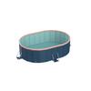 1.8m PVC Folding Pool (Not Inflatable) Bathes and Cools in Summer - PVC Blue-Gray - Strong and Great for Outdoor Patio Beach Garden - Summer Refresh view 1