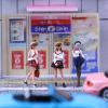 1/64 Resin Girl Miniature Figures Set  3pcs Pre-Painted JK Style Diorama Dolls for Die-Cast Car Displays, Streets, Shops & Garage Scenes view 3