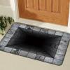 3D Hole Rug - 2026 New Optical Illusion Rug Hole, Dog Gets Scared of 3D Carpet, Rug That Looks Like a Hole, Funny 3D Carpet to Prank, Test & Play with Your Dog or Cat (18-(15.75 * 23.62in)) view 1