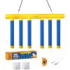Reflex Drop Sticks Challenge Game - Fun Catch Falling Sticks Game with 3 Adjustable Speed Modes, Reflective Hand Eye Coordination & Reaction Training Toy for Kids Adults All Ages (Blue(Basic)) view 1