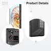 yeeplant Nubia Z60 Ultra Case with Tempered Glass & Metal Frame, Shockproof with Carbon Fiber view 3