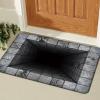 3D Hole Rug - 2026 New Optical Illusion Rug Hole, Dog Gets Scared of 3D Carpet, Rug That Looks Like a Hole, Funny 3D Carpet to Prank, Test & Play with Your Dog or Cat (15-(15.75 * 23.62in)) view 1