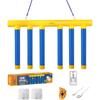 Reflex Drop Sticks Challenge Game - Fun Catch Falling Sticks Game with 3 Adjustable Speed Modes, Reflective Hand Eye Coordination & Reaction Training Toy for Kids Adults All Ages (Blue with Control) view 1