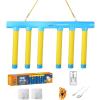 Reflex Drop Sticks Challenge Game - Fun Catch Falling Sticks Game with 3 Adjustable Speed Modes, Reflective Hand Eye Coordination & Reaction Training Toy for Kids Adults All Ages (Yellow with Control) view 1
