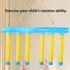 Reflex Drop Sticks Challenge Game - Fun Catch Falling Sticks Game with 3 Adjustable Speed Modes, Reflective Hand Eye Coordination & Reaction Training Toy for Kids Adults All Ages (Yellow with Control) view 3
