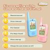 Kids Video Walkie Talkie Set, 2 Video Walkie Talkie Toys for Kids with 2.0" Screen, Voice Changer, Voice Chat,Photo Share,Emojis,300m Range, Blue and Pink, for Children 3-12 Years (Pink+Blue) view 3