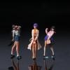 1/64 Scale Anime Girl Miniature Figures, Hand-Painted Manga-Style Resin Characters for Diorama Scenes and Car Display view 4