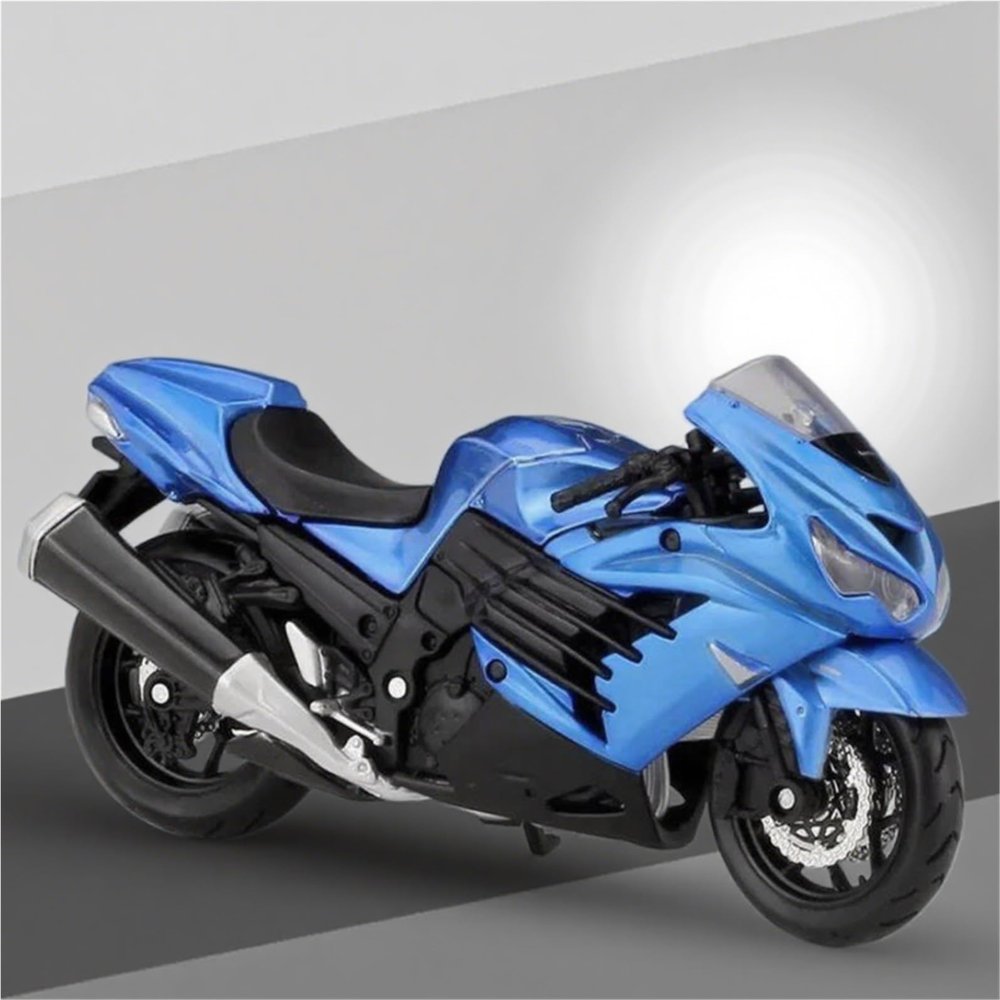Collection 1:18 Motorcycle Model Diecasts Portable Racing Finger Motobike Simulation Collection Toys for for Ninja ZX-14R