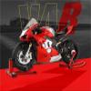 Collection 1/6 Motorcycle Model Diecasts Portable Racing Finger Motobike Simulation Collection Toys for Ducati V4R view 2