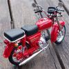 Collection 1/12 Motorcycle Model Diecasts Portable Racing Finger Motobike Simulation Collection Toys for H-ONDA JH-70(Red) view 1