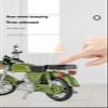 Collection 1/12 Motorcycle Model Diecasts Portable Racing Finger Motobike Simulation Collection Toys for H-ONDA JH-70(Red) view 4