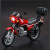 Collection 1/12 Motorcycle Model Diecasts Portable Finger Motobike Simulation Collection with Sound and Light Toys for Suzuki GS125 view 4