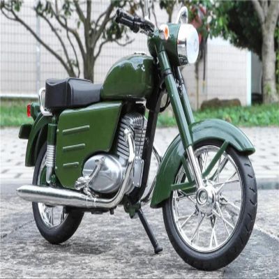 Collection 1/10 Motorcycle Model Diecasts Portable Racing Finger Motobike Simulation Collection Toys for H-ONDA XF250 XF 250(Green)