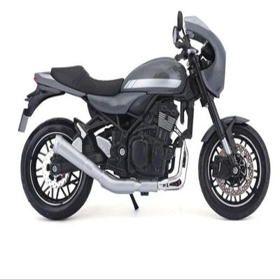 Collection 1/12 Motorcycle Model Diecasts Portable Racing Finger Motobike Simulation Collection Toys for Z900RS for Cafe(Gray)
