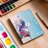 Watercolor Painting Book - Complete Art Kit with 12-Color Paint Set, Includes Brush | Creative Workbook for Beginners view 3