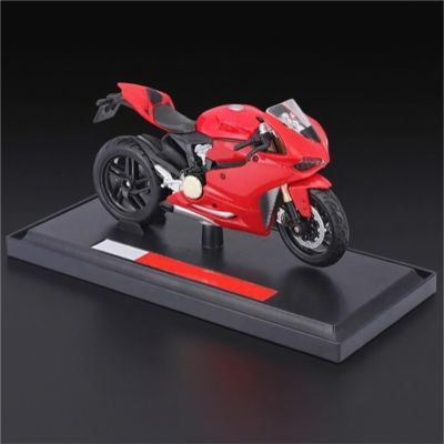 Collection 1/18 Motorcycle Model Diecasts Portable Racing Finger Motobike Simulation Collection Toys for Ducati 1199 Panigale