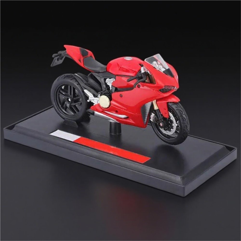 Collection 1/18 Motorcycle Model Diecasts Portable Racing Finger Motobike Simulation Collection Toys for Ducati 1199 Panigale