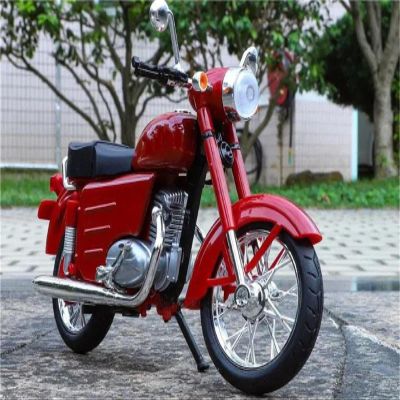 Collection 1/10 Motorcycle Model Diecasts Portable Racing Finger Motobike Simulation Collection Toys for H-ONDA XF250 XF 250(Red)