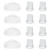 12 Pack M5 Pump Parts, 8ps Gray Duckbill Valves and 4pcs Silicone Diaphragm Compatible with Momcozy M5 Wearable Breast Pump, Replace for Momcozy Pump Parts, Gray Valve, Diaphragm view 1