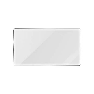 9H HD Tempered Glass Screen Protector for AYN THOR Player Games Highly Strength&Transparencies Protective Tempered Film with Round Edges Bubbleless Easy-installation Design (Upper screen film)