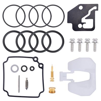 62Y-W0093-00-00 Carburetor Repair Kit for Mercury Mariner, for Yamaha Outboard Motor 40HP 50HP 4-Stroke Carb Rebuild Kit 809594A1 Carburetor Rebuild Repair Kit w/Joint