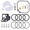 62Y-W0093-00-00 Carburetor Repair Kit for Mercury Mariner, for Yamaha Outboard Motor 40HP 50HP 4-Stroke Carb Rebuild Kit 809594A1 Carburetor Rebuild Repair Kit w/Joint view 3