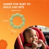3 Pack Baby Teething Toys Baby Essentials & Infant Toys for 0-3 Months Silicone Teether for Babies 0 3 6 9 12 Months Baby Chew Toys Newborn Learning Developmental Teething Relief Toys with Gifts Box view 2