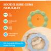 3 Pack Baby Teething Toys Baby Essentials & Infant Toys for 0-3 Months Silicone Teether for Babies 0 3 6 9 12 Months Baby Chew Toys Newborn Learning Developmental Teething Relief Toys with Gifts Box view 3