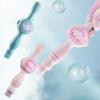 Smoke Bub-ble Machine & Elastic Magic Wand, 2026 New Colorful Smoke Bub-ble Machine, Magic Interactive Fog Bubbles Machines for Party,ElasticSmoke Bubble Maker for Outdoor Fun (Blue) view 3