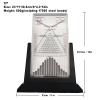 TOGEPP 12" Galton Board Kinetic Art Decor - Premium Stress-Relieving Desk Toy with Bell Curve, 17500 Steel Beads for Executive Offices & Focus (231130.5cm, 600g) view 2