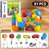 Magnetic 3D Flexible Race Track Train Set with Motorized Car, DIY Anti-Gravity Building Track STEM Toy for Kids Ages 3-10 (81PCS) view 2