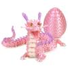 17.8-inch 3D Printed Dragon Eggs, Fidget Toys for Kids & Adults, for Home Office Desk Decor (Pink Dragon God) view 1