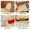 ZELUNA Baby Rocking Horse, Toddler Toy with Wooden Base, Voice Interaction Baby Rockers, Reindeer Rocking Horse for Toddlers 1-3, Reindeer view 4