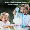Elastic Bubble Fog Wand,Magic Smoke BubbleMachine with Colorful Elastic Bubbles & Smoke Effect,Fog BubbleMachine for Kids,Portable Interactive Mist BubbleMachines for Parties view 2