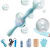 Elastic Bubble Fog Wand,Magic Smoke BubbleMachine with Colorful Elastic Bubbles & Smoke Effect,Fog BubbleMachine for Kids,Portable Interactive Mist BubbleMachines for Parties view 1