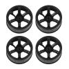 1/10 Scale RC Car Wheels | 63mm Lightweight Plastic Rims for High Speed Racing/Drifting/Off - Road | 4PCS Sturdy Replacement Wheels with 7mm Hex Driver view 1