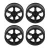 1/10 Scale RC Car Wheels | 63mm Lightweight Plastic Rims for High Speed Racing/Drifting/Off - Road | 4PCS Sturdy Replacement Wheels with 7mm Hex Driver view 2