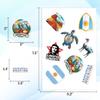 100PCS Argentina Stickers  Vinyl Waterproof Decals of Argentina Flag, Landmarks, Culture & Soccer  Aesthetic Travel Stickers for Laptop, Scrapbook, Hydroflask, Luggage, Journal view 4