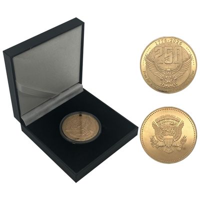1776-2026 USA 250th Anniversary Commemorative Coin  Double-Sided Patriotic Collectible Gift Set