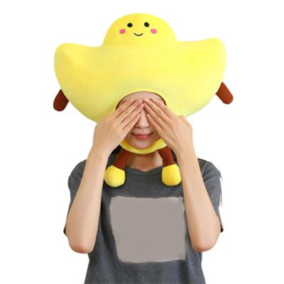 Btgghytr Funny Gold Ingot Hat Hat with Arm and Legs Soft PP Cotton for Play Pretend Costume