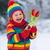 JAMARA 461163 Snow Play Snowball Tongs Heart and Star 2-in-1 - Children's Snowball Snow Tongs, Ice Tongs, Snow Globe Maker, Gift Idea Kids, Change Shapes, Impact Resistant Plastic view 2