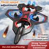 2.4Ghz Remote Control Foam Airplane Toy,EPP Foam Remote Control Airplane with LED Lights,FoamRemoteControl Airplanes RC Planes,360 Flip,3 Adjustable Speeds,Easy-to-Fly for Kids Beginners view 3